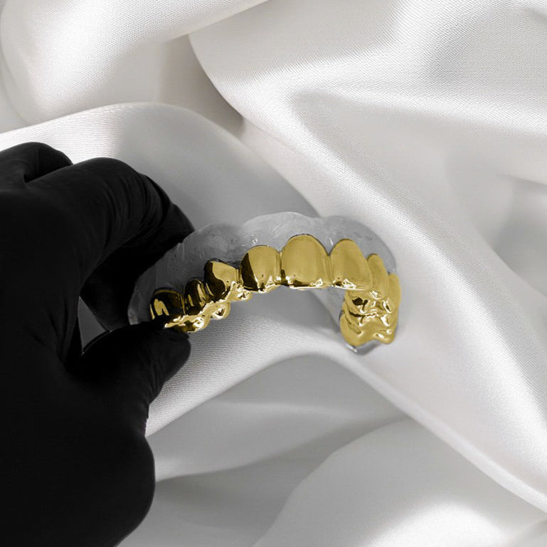 Gold Custom teeth grillz