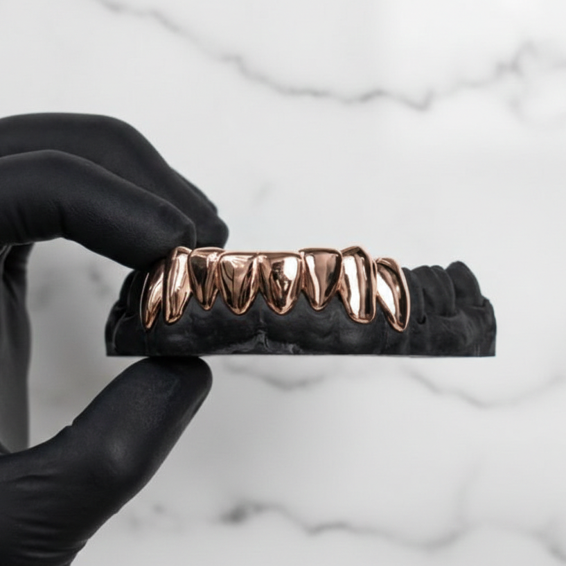 NEXIUM (8 PC GOLD PLATED GRILLZ)