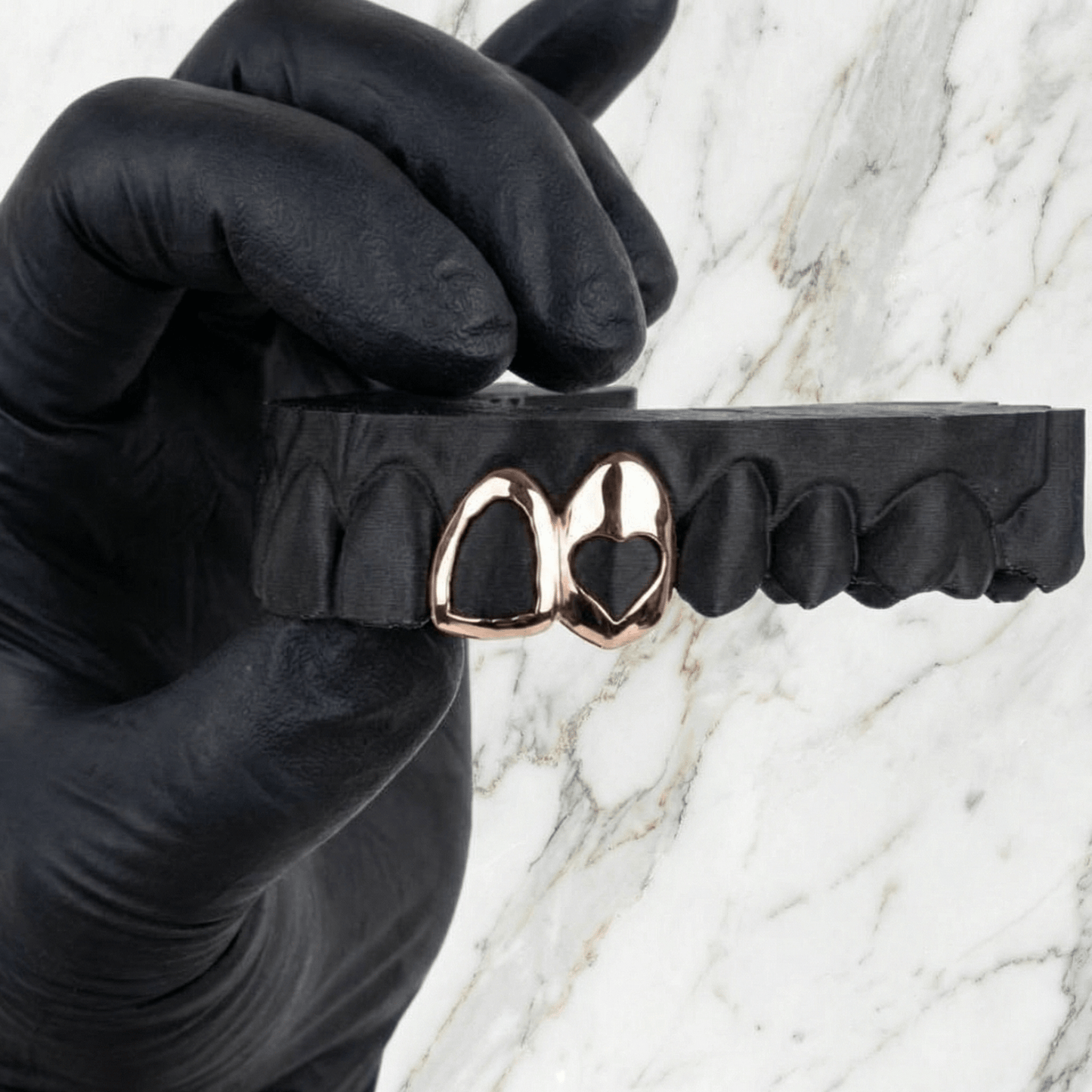 ETERNA (GOLD HEART GRILLZ) - Rose - HC Grillz