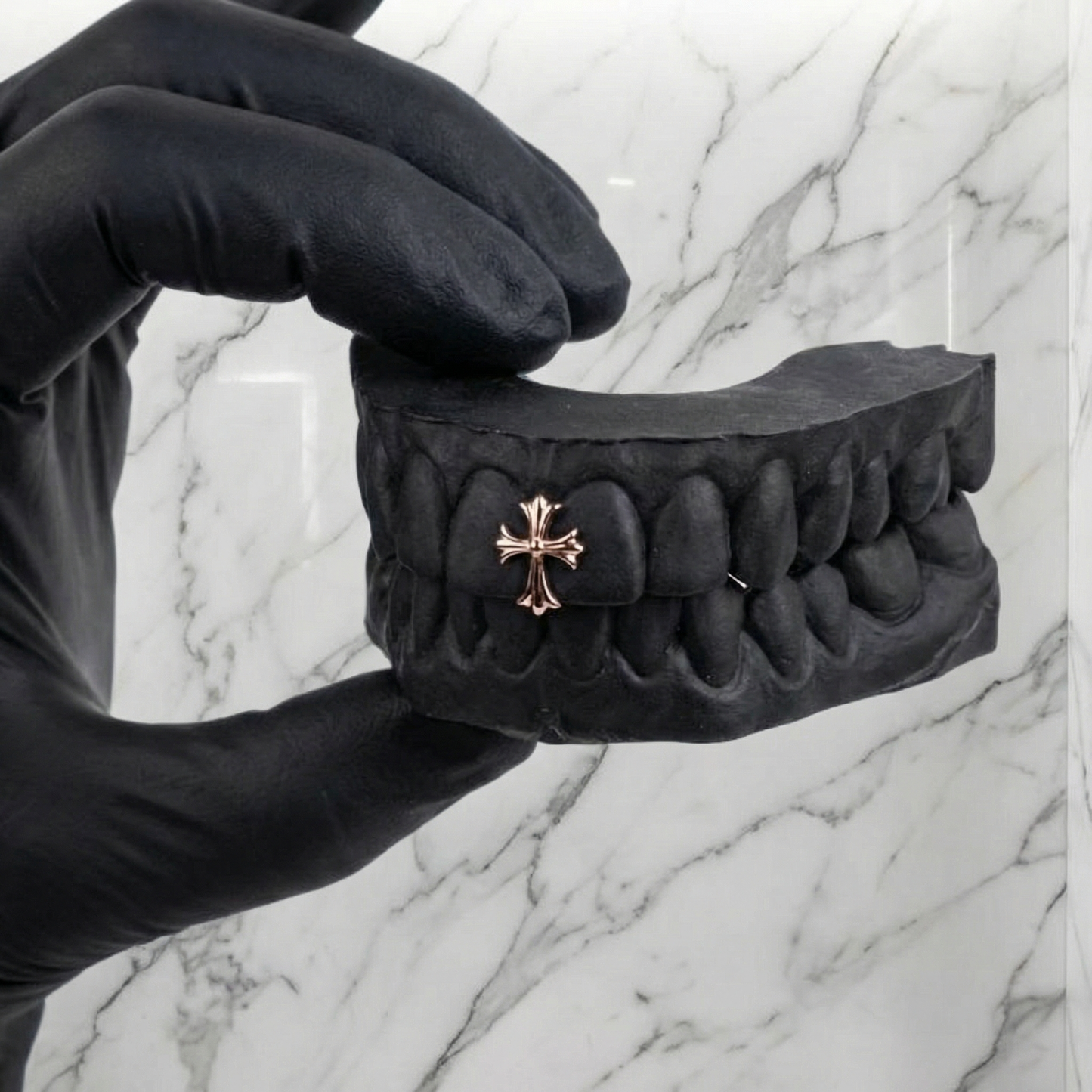 APOSTLE (GOLD PLATED CHROME HEARTS GAP GRILLZ)