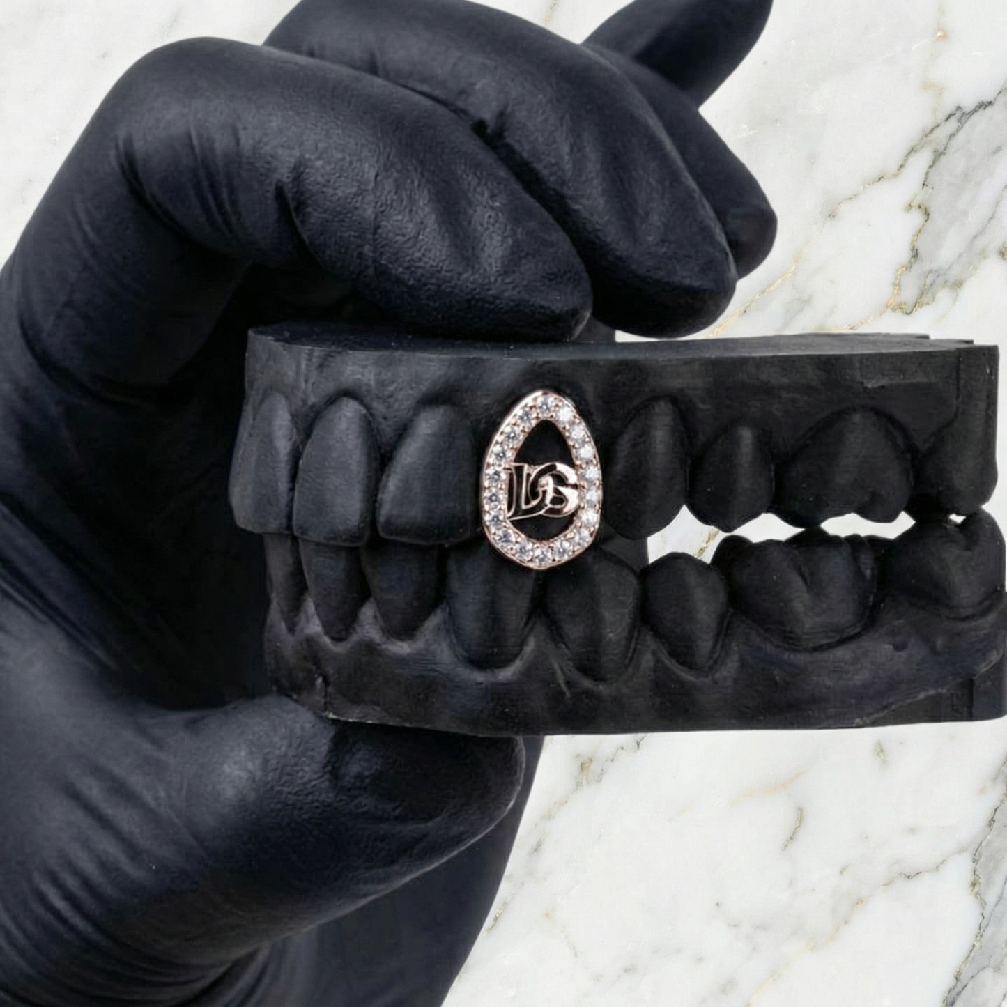 DYNASTY (SILVER CUSTOM LOGO GRILLZ)