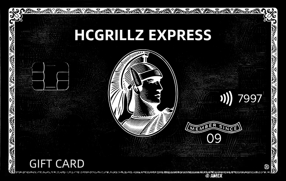 HCGRILLZ GIFT CARD - $100.00 - HC Grillz