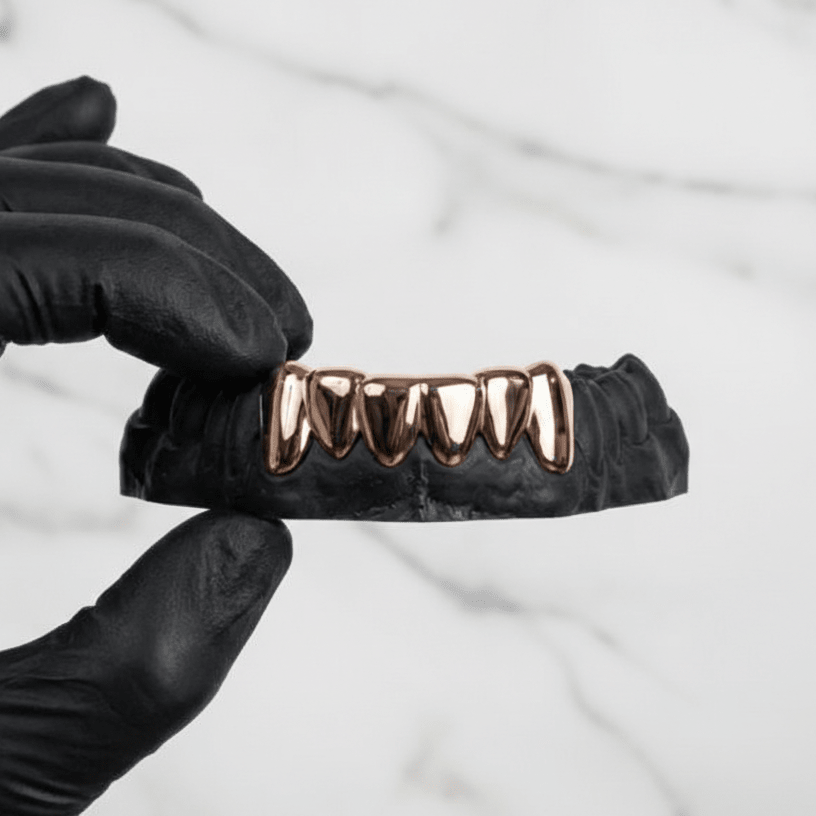 NEXON (6 PC SILVER GRILLZ) - 925 silver - HC Grillz