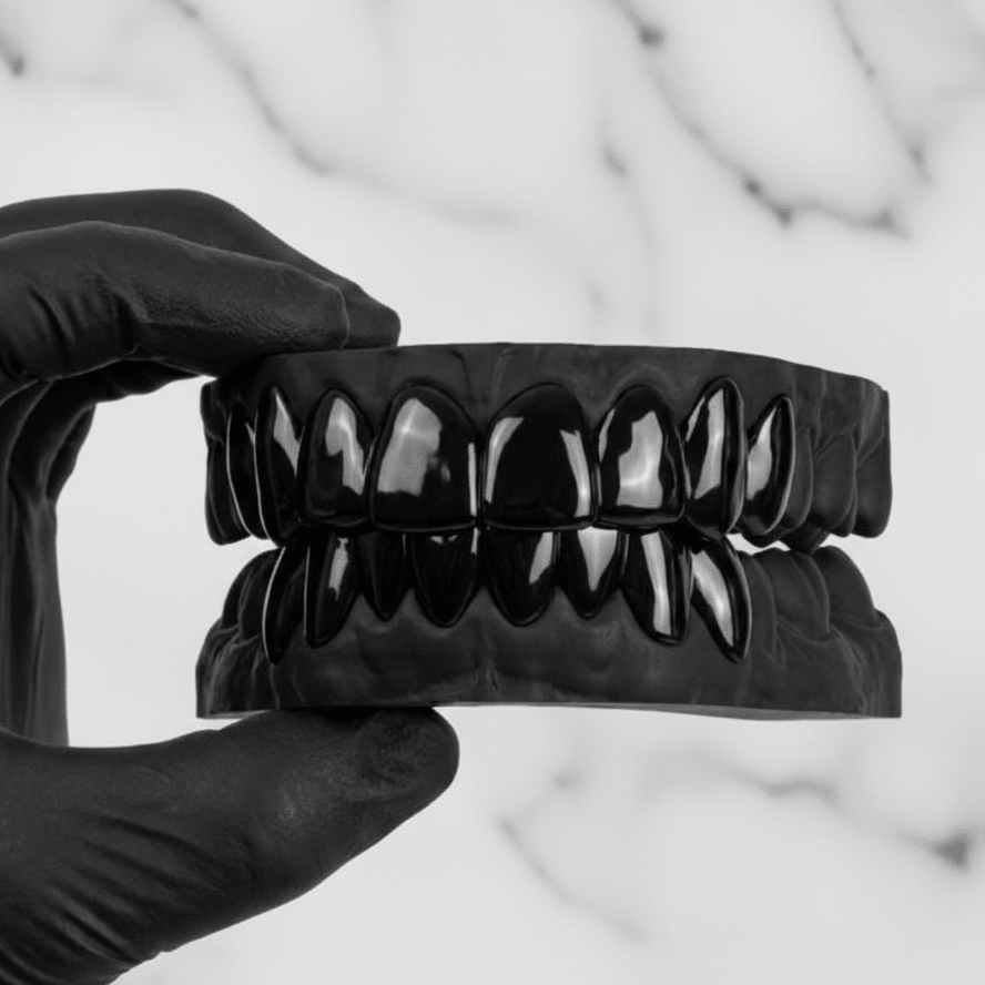VLAXON (BLACK SILVER GRILLZ) - HC Grillz