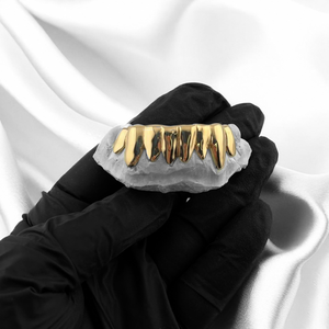 Solid Gold Grillz