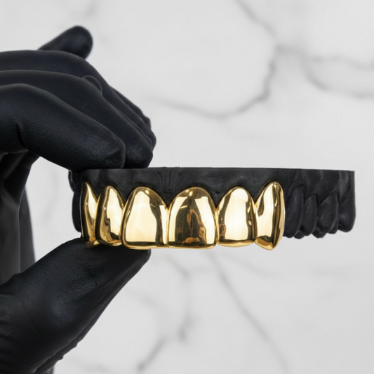 NEXON (6 PC GOLD PLATED GRILLZ)