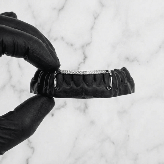 AURIX (GOLD GRILLZ) - White - HC Grillz