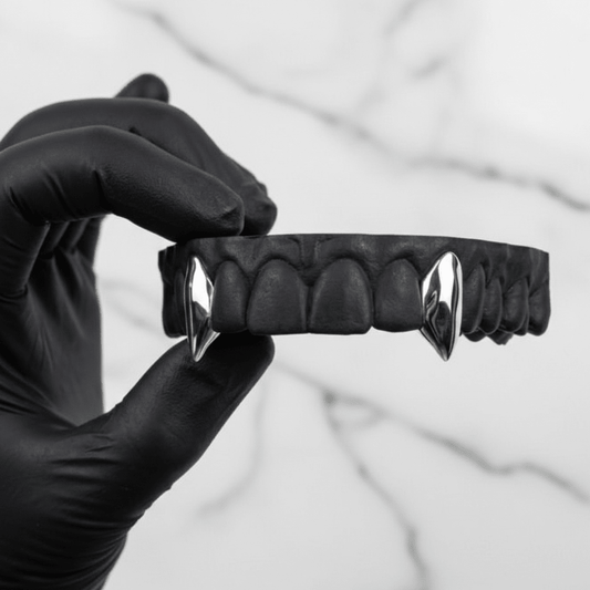 CRIMSON (GOLD FANG GRILLZ) - 10k - HC Grillz