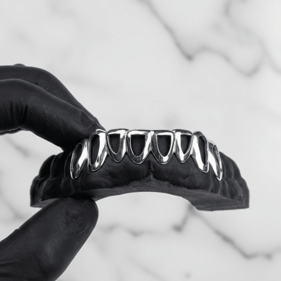 CYRIX (SILVER GRILLZ) - White - HC Grillz