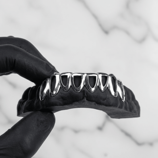 CYRIX (SILVER GRILLZ) - White - HC Grillz