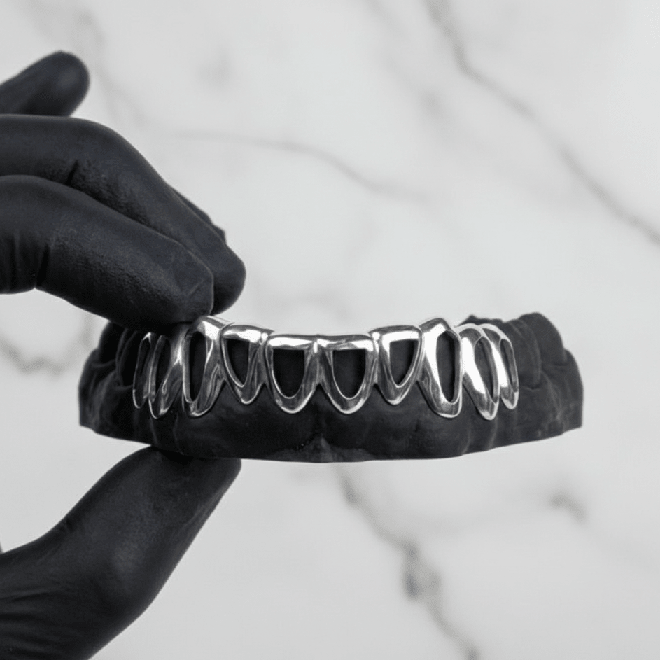 CYVEX (GOLD GRILLZ) - White - HC Grillz