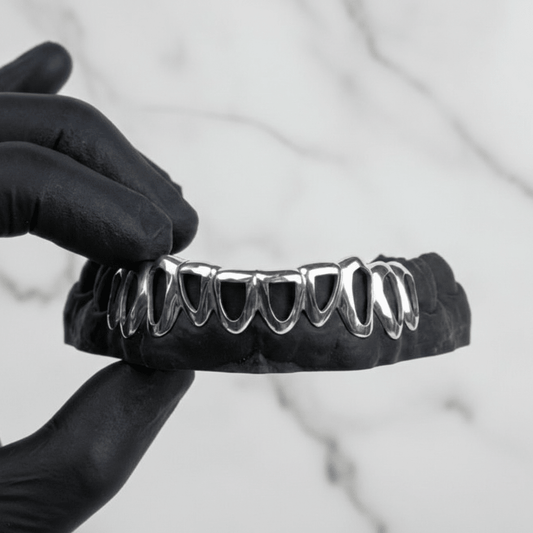 CYVEX (GOLD GRILLZ) - White - HC Grillz