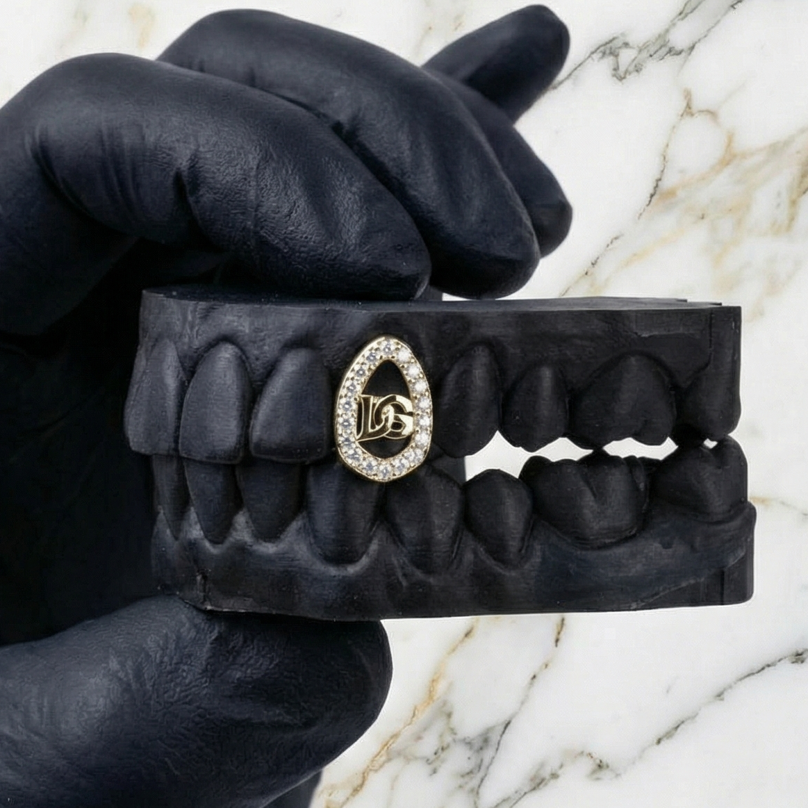 DYNASTY (SILVER CUSTOM LOGO GRILLZ)