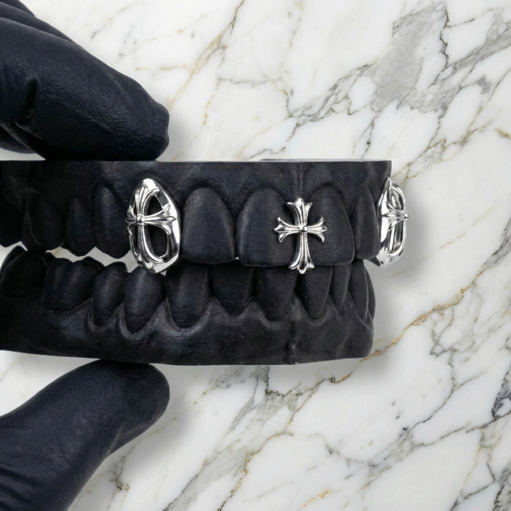 SERAPHIM (SILVER CHROME HEARTS GRILLZ)