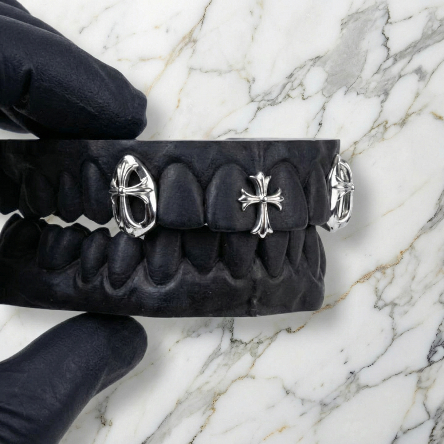 SERAPHIM (SILVER CHROME HEARTS GRILLZ)