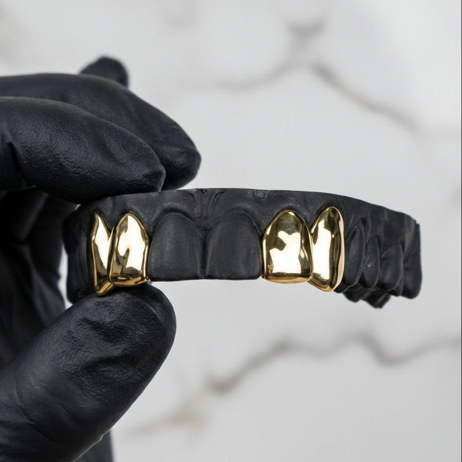 HALO (GOLD GRILLZ) - 10k - HC Grillz