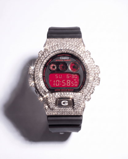 ICED OUT G-SHOCK - 18k White Gold Plated (Available now) - HC Grillz
