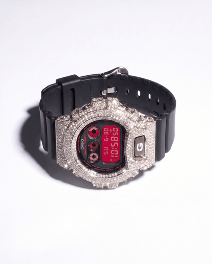 ICED OUT G-SHOCK - 18k White Gold Plated (Available now) - HC Grillz