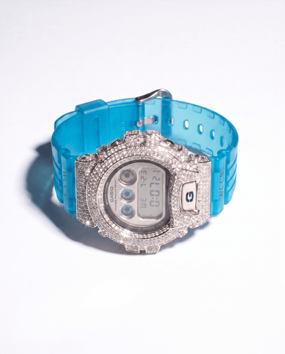 ICED OUT G-SHOCK - 18k White Gold Plated (Available now) - HC Grillz