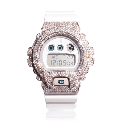 ICED OUT G-SHOCK - 18k White Gold Plated (Available now) - HC Grillz