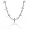 KAIROS (ICED SPIKE NECKLACE)
