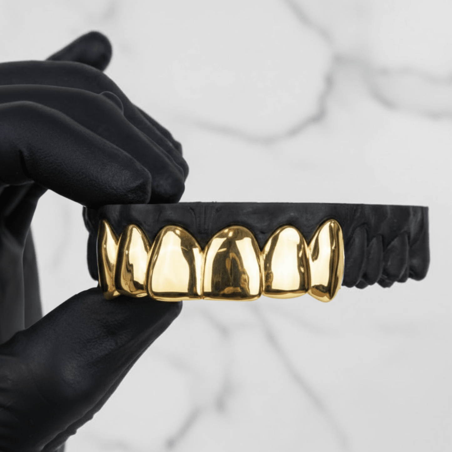 NEXON (6 PC SOLID GOLD GRILLZ) - 10K - HC Grillz