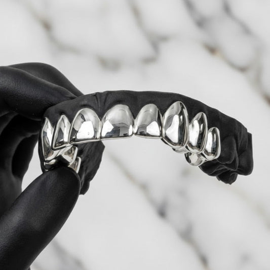 NEXUS (10 PC SILVER GRILLZ) - 925 silver - HC Grillz