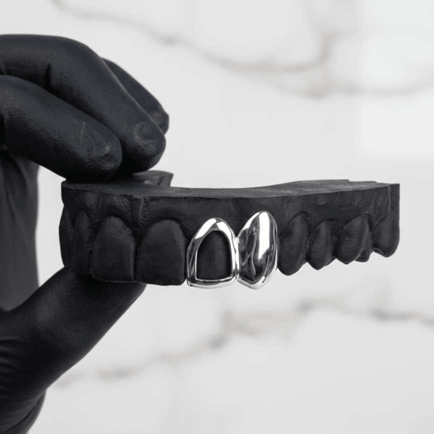 PRISM (SILVER GRILLZ) - White - HC Grillz