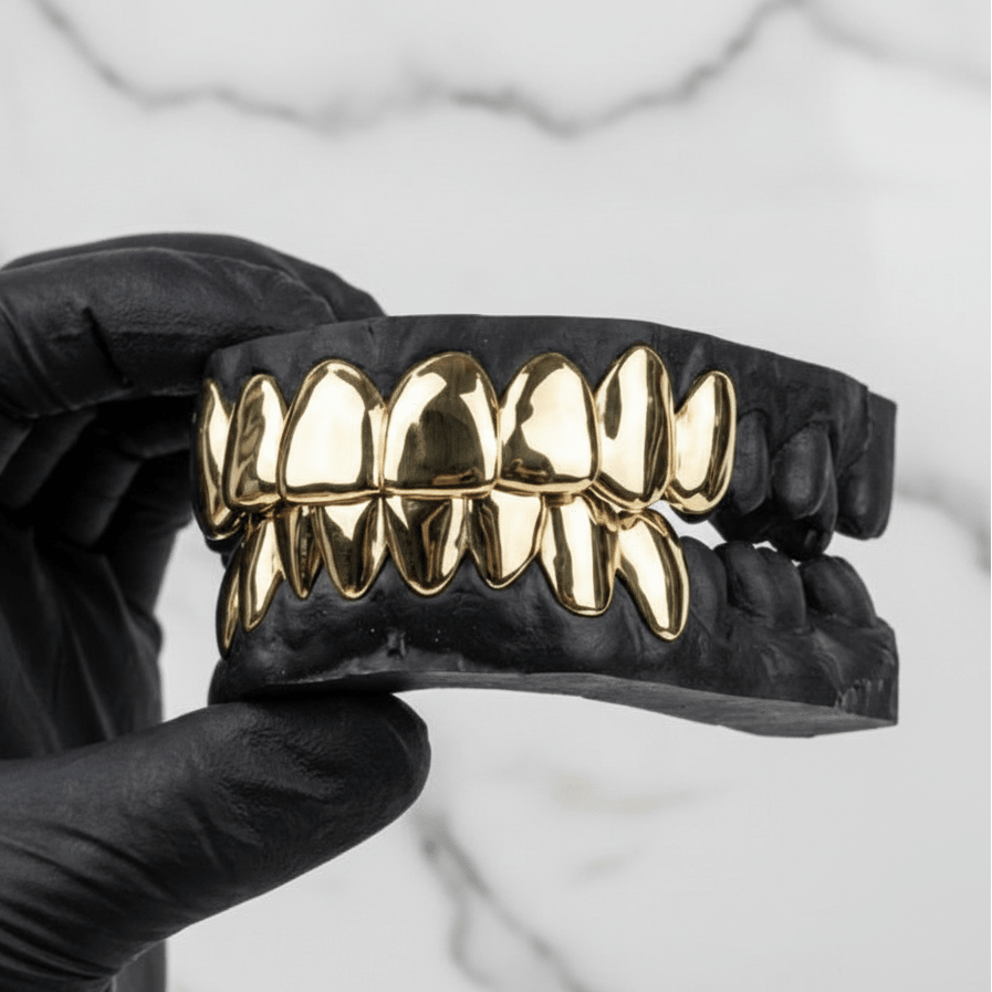 TEMPO (16 PC GOLD GRILLZ) - 10k - HC Grillz