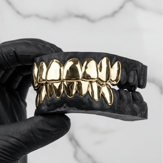 TEMPO (16 PC GOLD GRILLZ) - 10k - HC Grillz