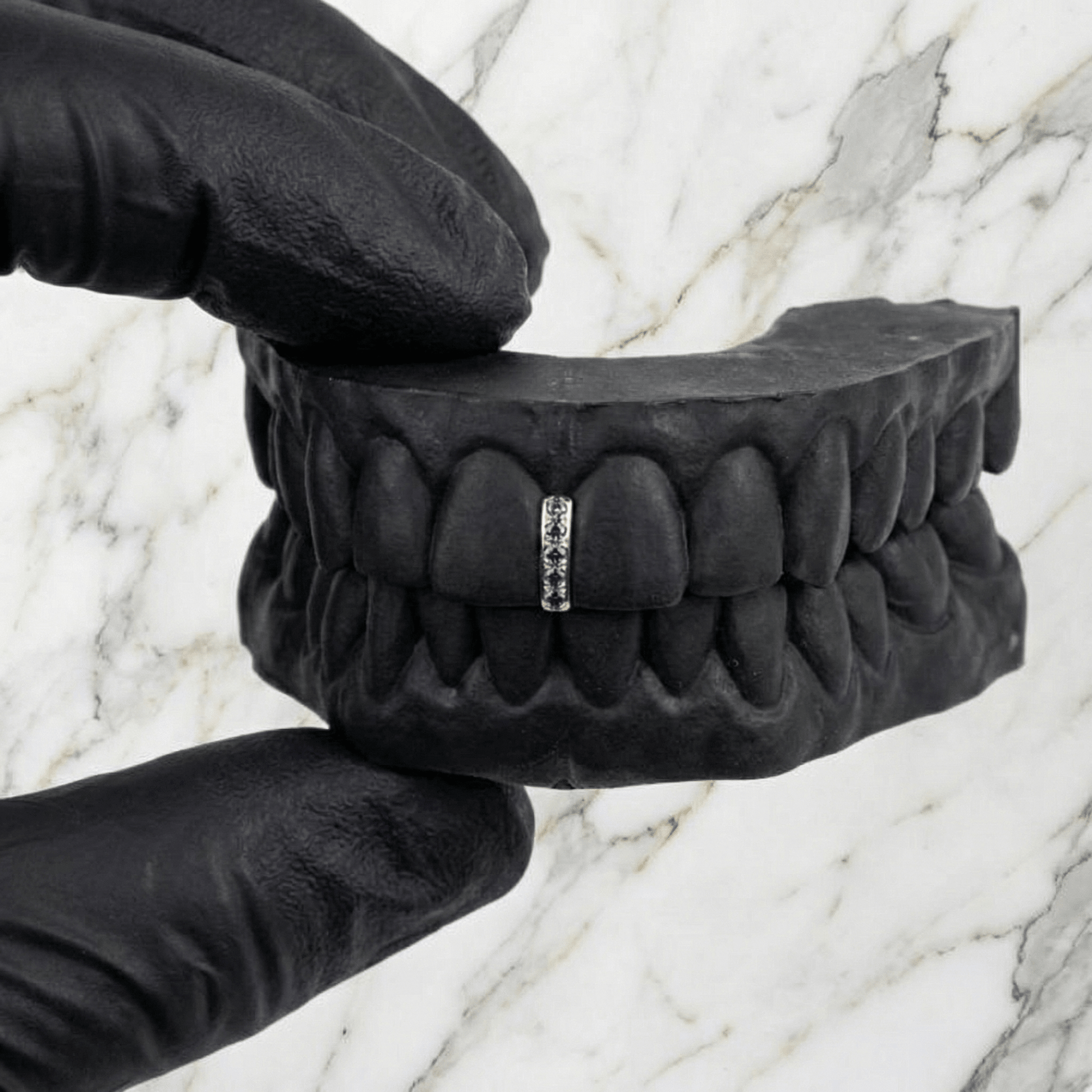 VANTA (GOLD PLATED GAP GRILLZ) - Blue - HC Grillz