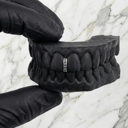 VANTA (GOLD PLATED GAP GRILLZ) - Blue - HC Grillz