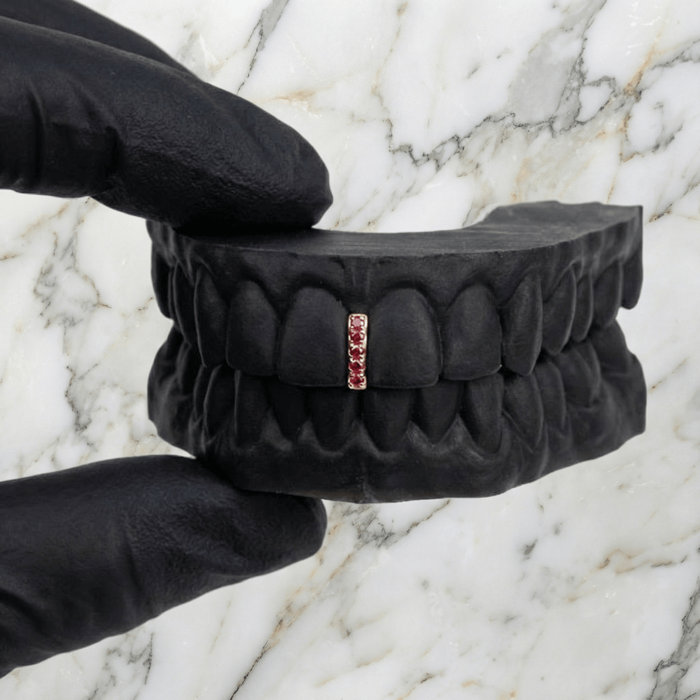 VANTA (GOLD PLATED GAP GRILLZ) - Red - HC Grillz