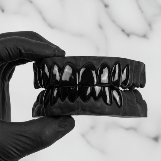VLAXON (BLACK SILVER GRILLZ) - HC Grillz