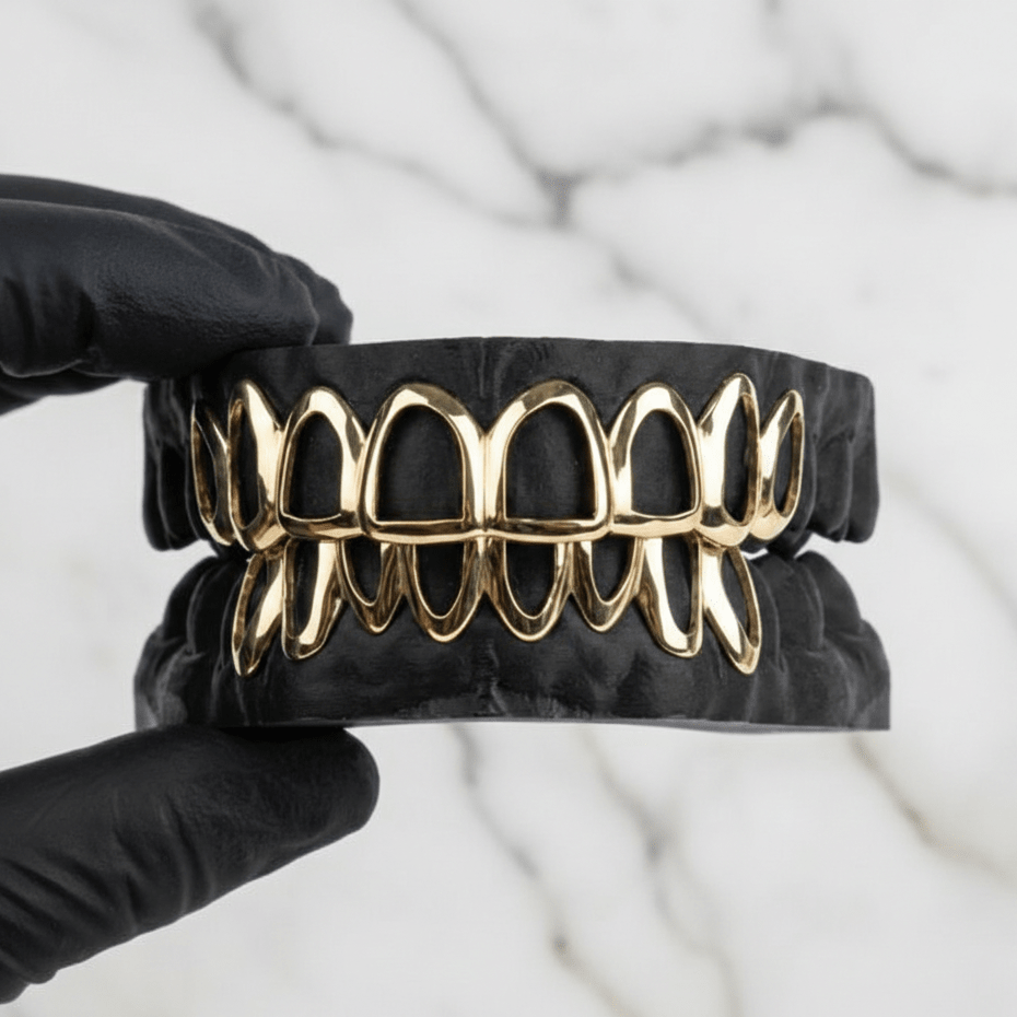 VYRA (16 PC GOLD GRILLZ) - 10K - HC Grillz